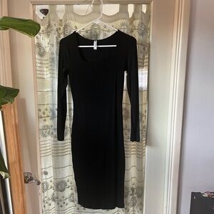 Popilush shapewear long sleeve mini dress